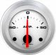 Amperímetro / 52mm / Racing / Prata - Cronomac