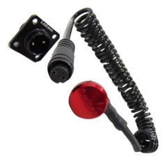 CHICOTE ESPIRAL + BOTÃO VOLANTE TWO-STEP LOTSE